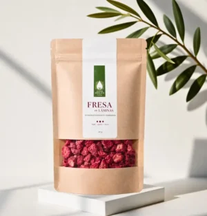 Gefriergetrocknete Erdbeeren