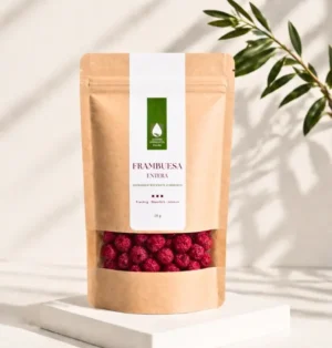 Gefriergetrocknete Himbeeren